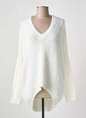 Pull blanc MARBLE femme seconde vue