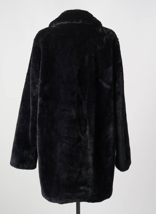 Manteau long noir WHITE LABEL pour femme