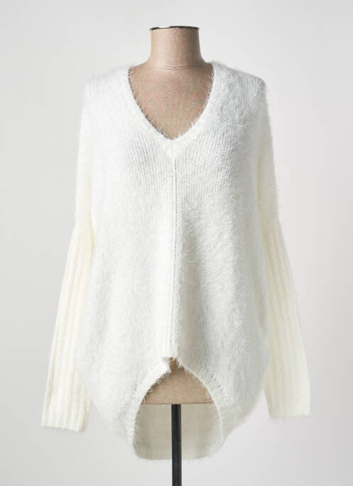 Pull blanc MARBLE femme