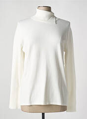 Pull col roulé beige MARBLE pour femme seconde vue