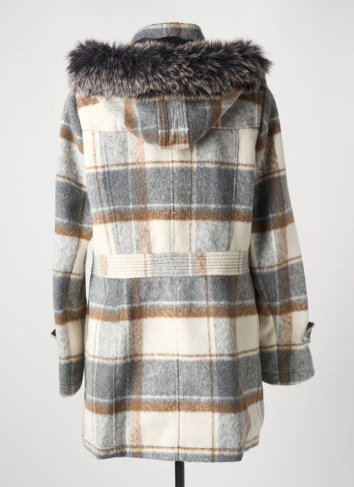 Manteau long gris CHRISTINE LAURE pour femme