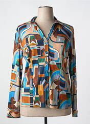 Chemisier marron TINTA STYLE pour femme seconde vue