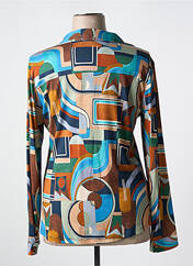 Chemisier marron TINTA STYLE pour femme seconde vue