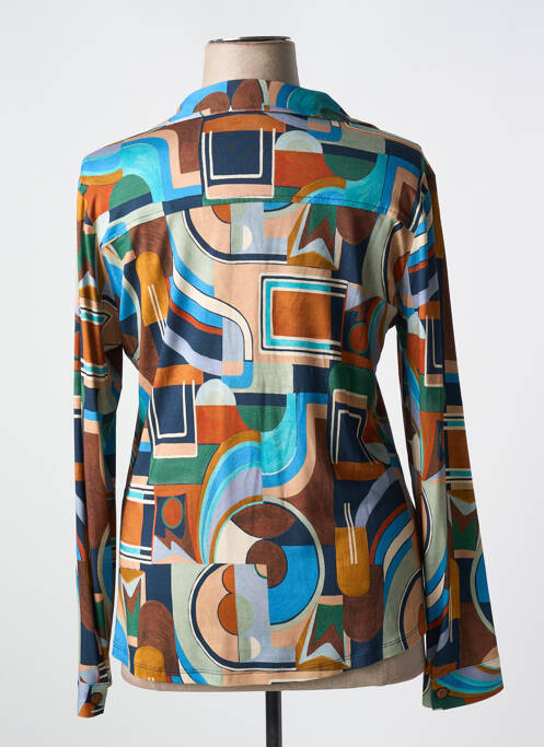 Chemisier marron TINTA STYLE pour femme