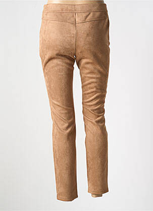 Pantalon 7/8 stretch taille normale marron BETTY BARCLAY femme