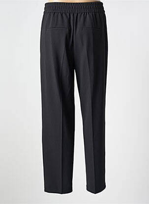 Pantalon droit tissage crêpe taille haute noir BETTY BARCLAY femme