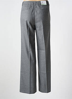 Pantalon droit taille à pinces taille haute gris BETTY BARCLAY femme