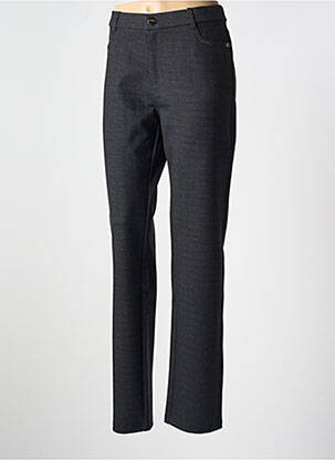 Pantalon slim stretch taille normale noir BARILOCHE femme