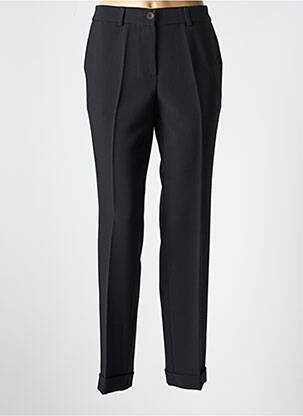 Pantalon chino poches taille haute noir BARILOCHE femme