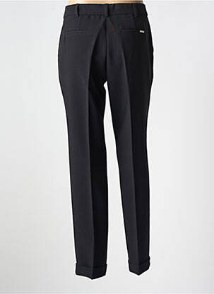 Pantalon chino poches taille haute noir BARILOCHE femme