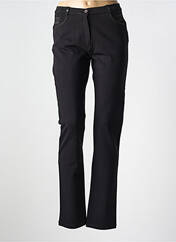 Pantalon slim noir CHRISTINE LAURE pour femme seconde vue