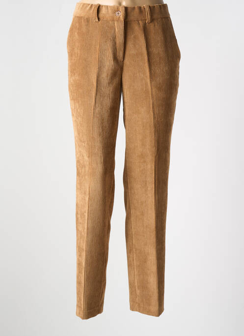 Pantalon chino marron BARILOCHE pour femme