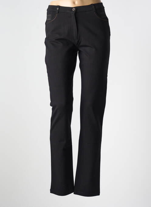 Pantalon slim noir CHRISTINE LAURE pour femme