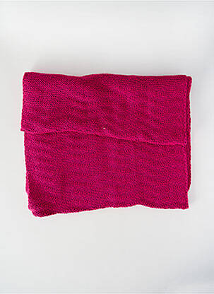 Echarpe rose MARBLE pour femme
