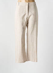 Pantalon droit beige MUS & BOMBON pour femme seconde vue