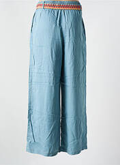 Pantalon droit bleu ORFEO pour femme seconde vue