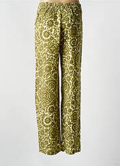 Pantalon droit vert ORFEO pour femme seconde vue
