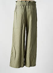 Pantalon droit vert ORFEO pour femme seconde vue