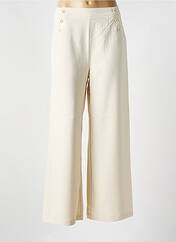 Pantalon flare beige ORFEO pour femme seconde vue