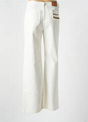 Pantalon flare blanc MUSE pour femme seconde vue