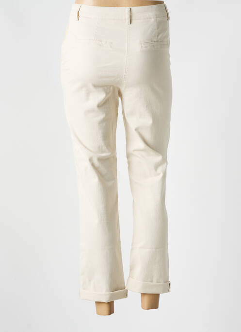 Pantacourt beige Y'COO pour femme