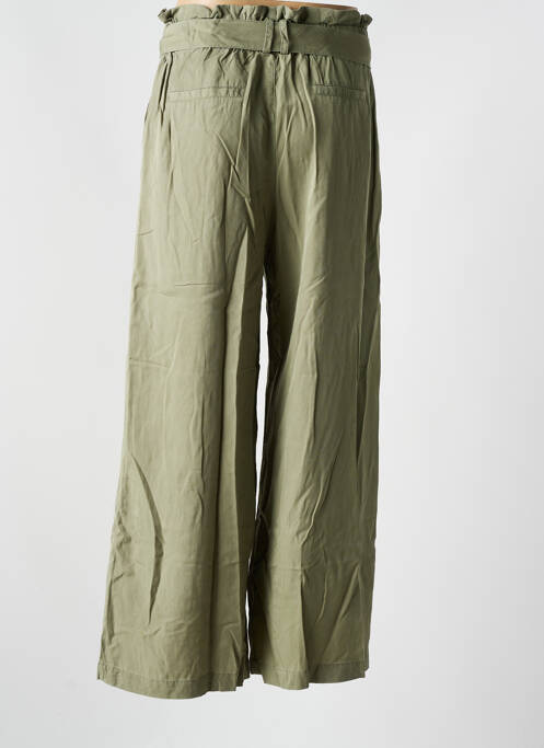 Pantalon droit vert ORFEO femme