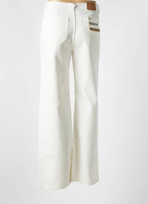 Pantalon flare blanc MUSE pour femme