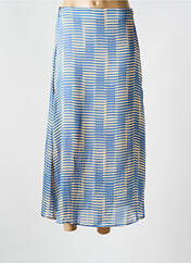 Jupe longue bleu MUS & BOMBON pour femme seconde vue