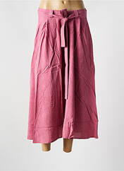 Jupe longue rose ORFEO pour femme seconde vue