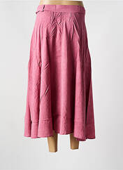 Jupe longue rose ORFEO pour femme seconde vue
