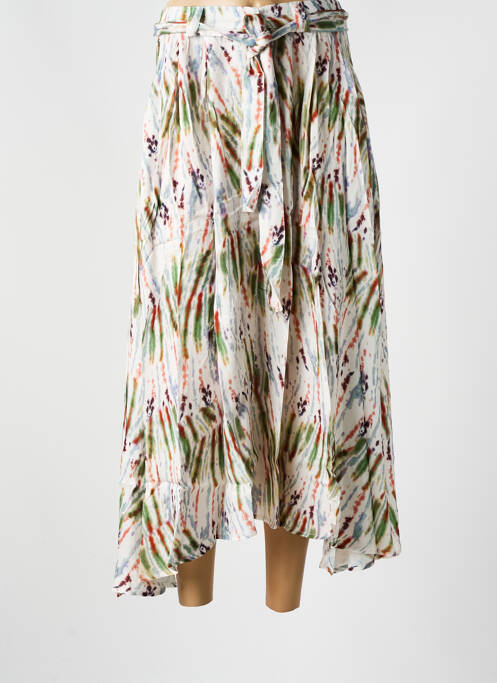 Jupe longue beige ORFEO pour femme