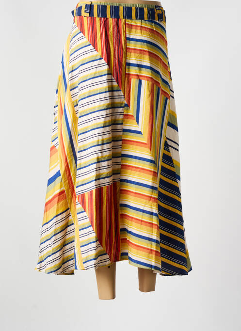 Jupe longue jaune ORFEO pour femme