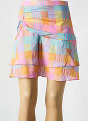 Jupe courte bleu ORFEO pour femme seconde vue