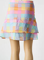 Jupe courte bleu ORFEO pour femme seconde vue