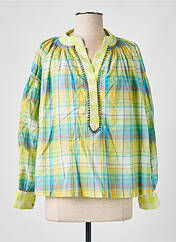 Blouse jaune ORFEO pour femme seconde vue