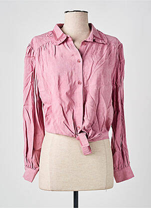 Chemisier rose ORFEO pour femme
