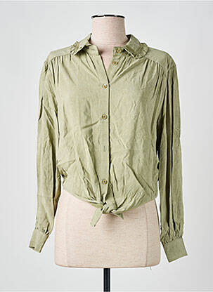 Chemisier vert ORFEO pour femme