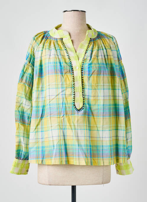 Blouse jaune ORFEO pour femme