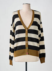 Gilet manches longues noir NUMPH pour femme seconde vue