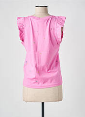 T-shirt rose NUMPH pour femme seconde vue