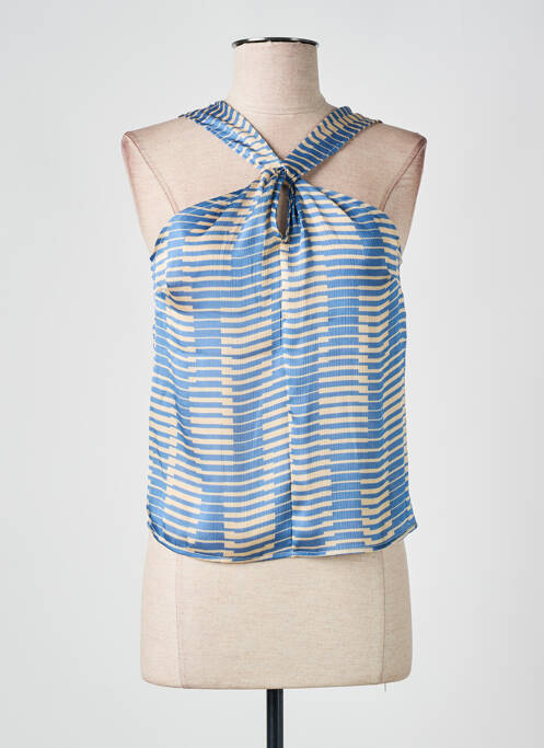 Top bleu MUS & BOMBON pour femme