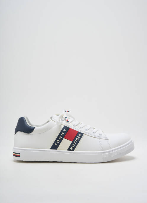 Baskets blanc TOMMY HILFIGER pour homme