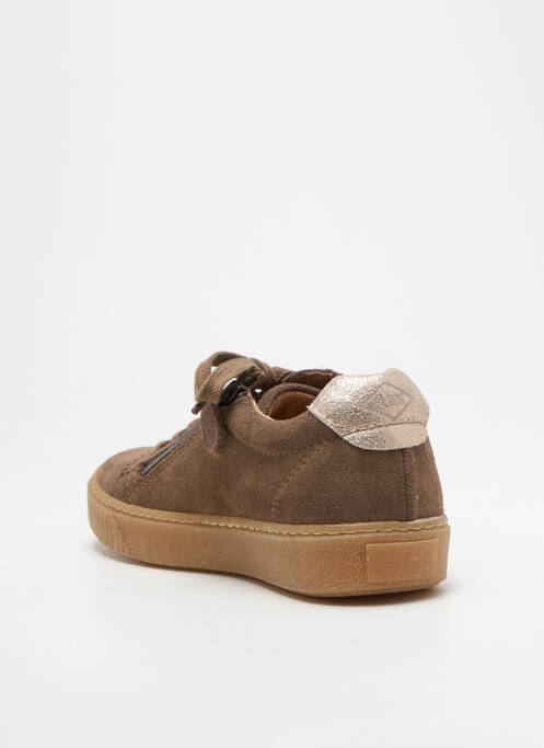 Baskets marron PALLADIUM pour fille