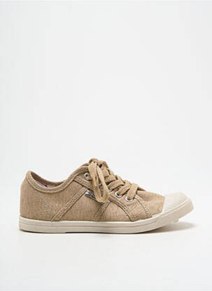 Baskets fermeture lacets bout rond beige LES TROPEZIENNES PAR M.BELARBI fille