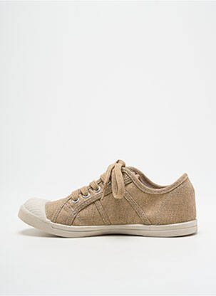 Baskets fermeture lacets bout rond beige LES TROPEZIENNES PAR M.BELARBI fille
