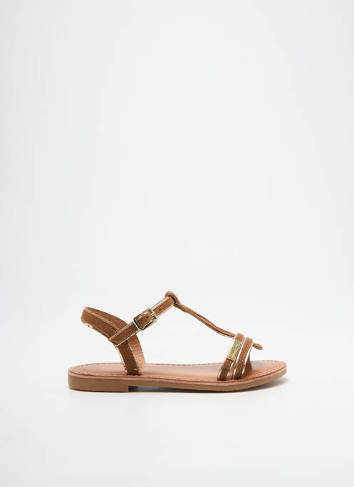 Sandales/Nu pieds marron LES TROPEZIENNES PAR M.BELARBI pour fille