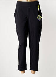 Pantalon 7/8 taille élastique noir STREET ONE femme