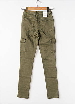 Pantalon slim poches vert GARCIA femme