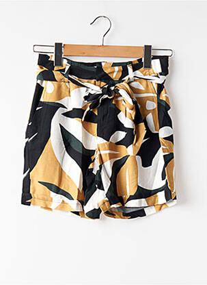 Short coupe droite beige STREET ONE femme