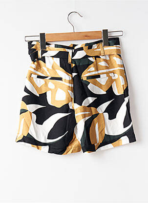 Short coupe droite beige STREET ONE femme